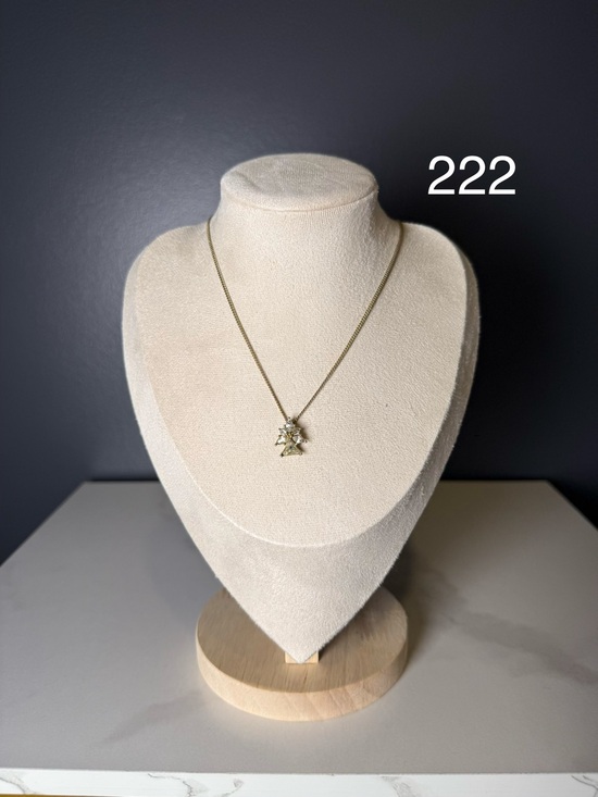 Dior Jewelry - Dior Gold Tone Star Cluster Pendant Necklace - Gold